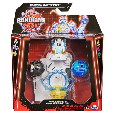 Bakugan starter pack Dragonoid Trox