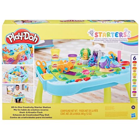 Play Doh mesa creatividad plastilina 2 en 1