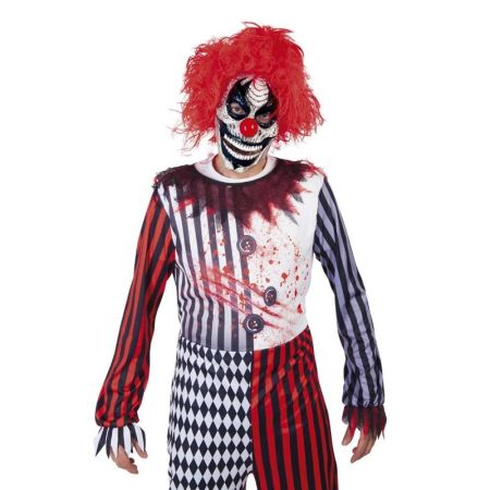 Máscara payaso mordiscos