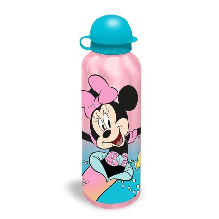 Cantimploras aluminio Minnie 500 Ml rosa claro