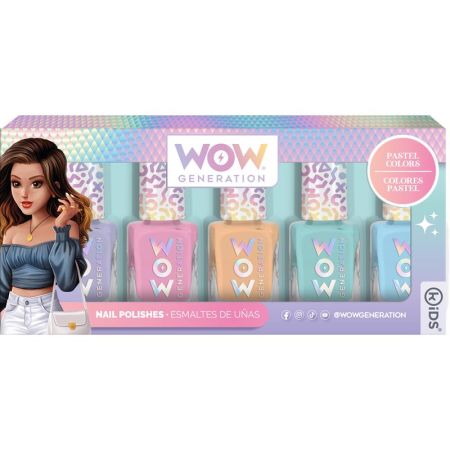 WOW generation esmalte de uñas pack 5 botes