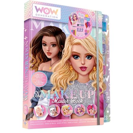 WOW generation master book maquilla y colorea
