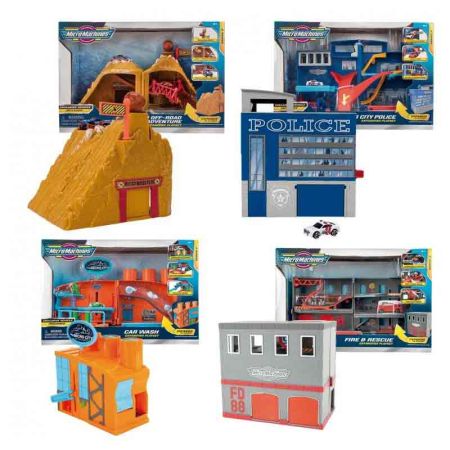 Micromachines Medium playset y microvehículo