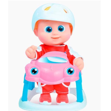 Bouncin Babies little Baniel y su coche
