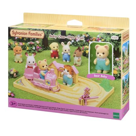 Sylvanian families tren choo choo bebés