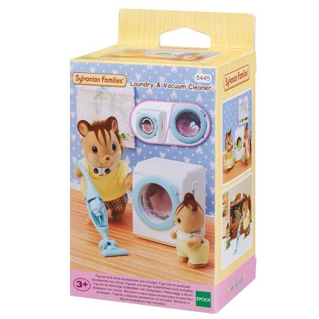 Sylvanian Families set de lavadora y aspiradora
