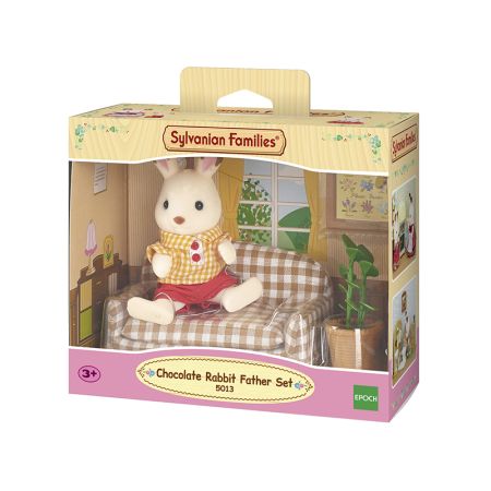 Sylvanian Families conejo chocolate set papá