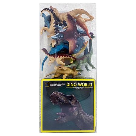 Set de 12 dinosaurios