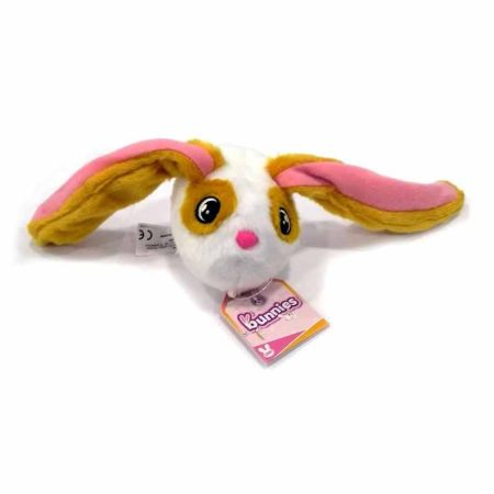 Bunnies blanco con orejas camel