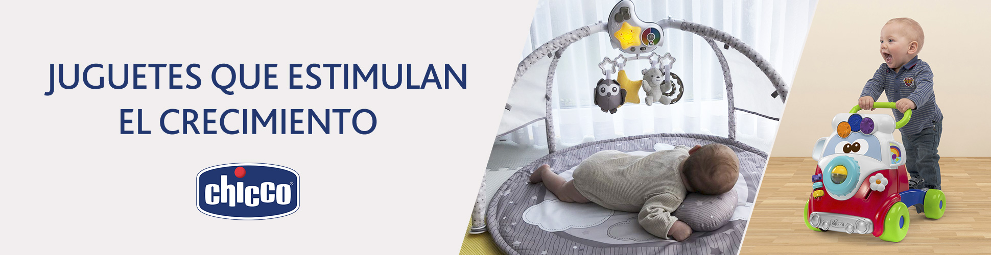 Juguetes para estimular el crecimiento