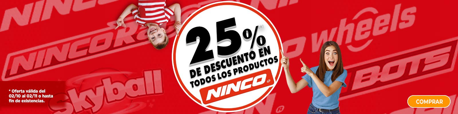 Comprar promoción ninco online